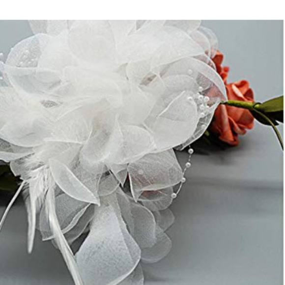 Swan couple wedding cake topper set - Picture 6 of 6